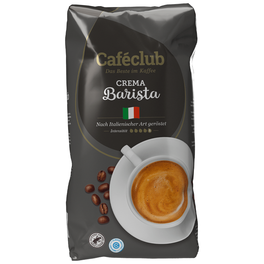 bohnen_barista Caféclub Crema Barista Bohnen 1kg – Bild 1