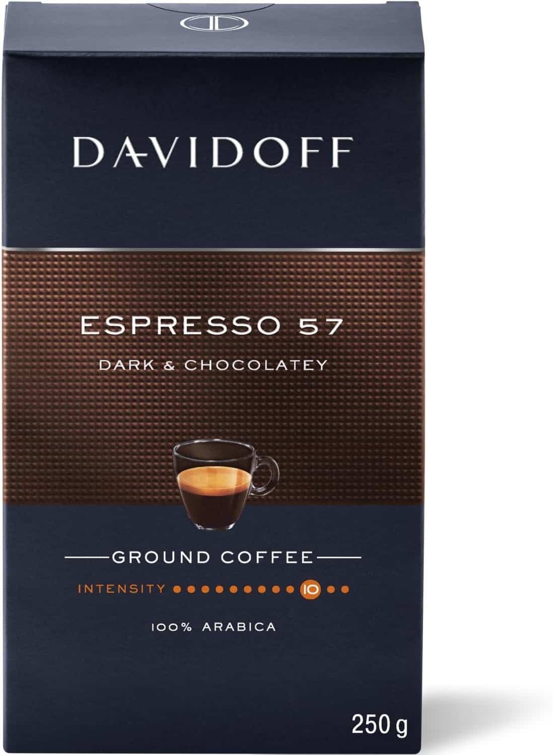 Davidoff Espresso 57 Gemahlener Kaffee 250 g Davidoff Espresso 57 Gemahlener Kaffee 250 g – Bild 1
