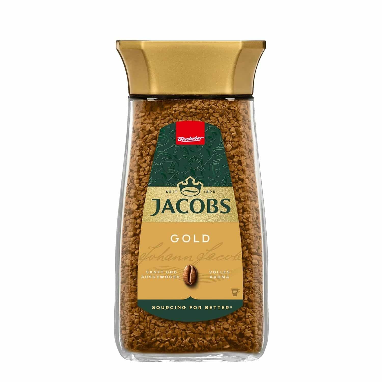 Jacobs Gold Löslicher Kaffee 200 g Jacobs Gold Löslicher