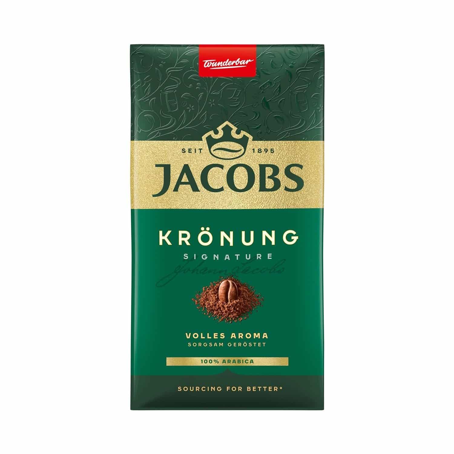 Jacobs Krönung Gemahlener Kaffee 500 g Jacobs Krönung Gemahlener Kaffee 500 g – Bild 1