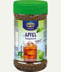 Granulierter Tee Apfel
