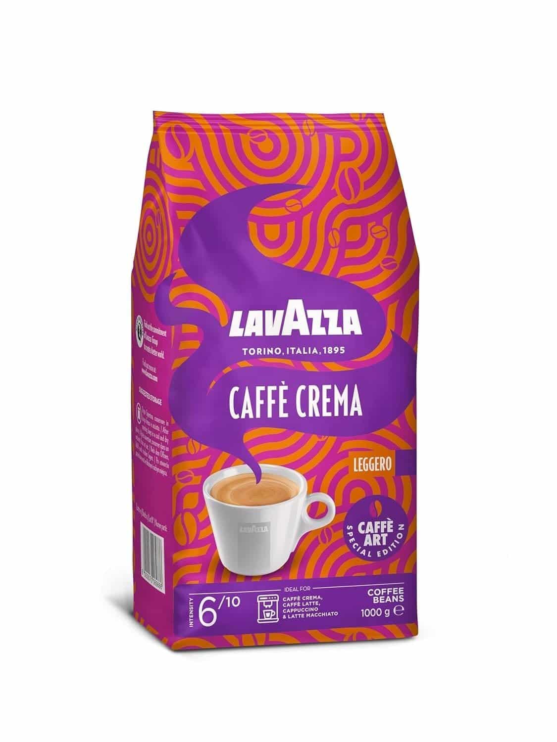 Lavazza Caffè Crema Leggero Art Edition Bohnen 1kg Lavazza Caffè Crema Leggero