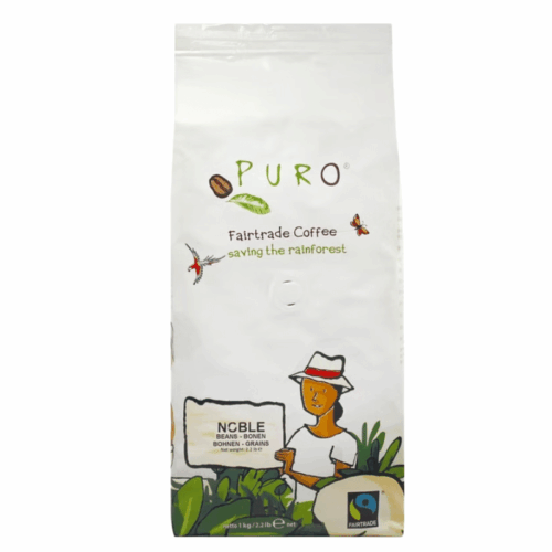 Miko Puro Noble Fairtrade - 1kg Crema Kaffeebohnen