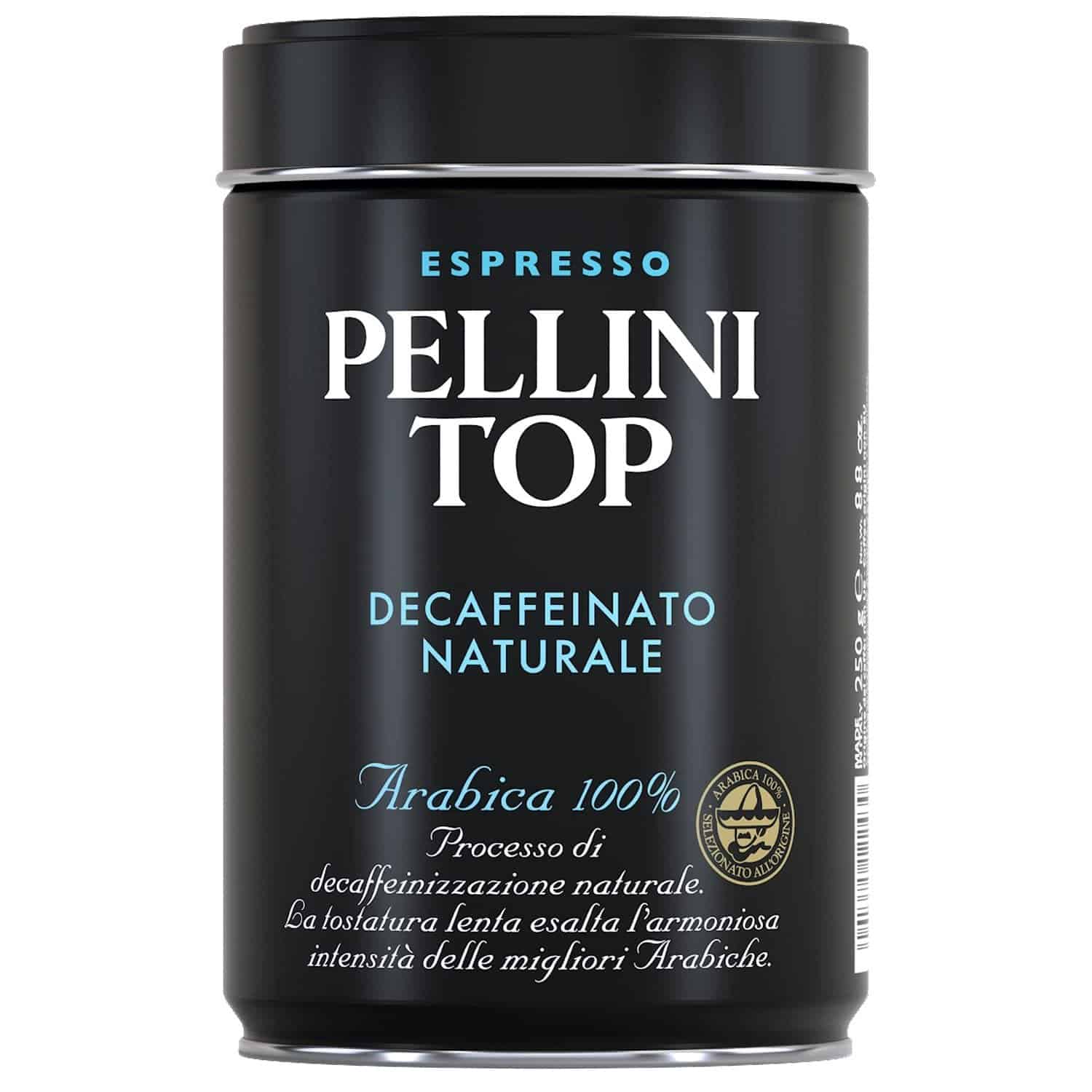 Pellini TOP entkoffeiniert 100% Arabica Filterkaffee 250 g Pellini TOP entkoffeiniert 100% Arabica Filterkaffee 250 g – Bild 1
